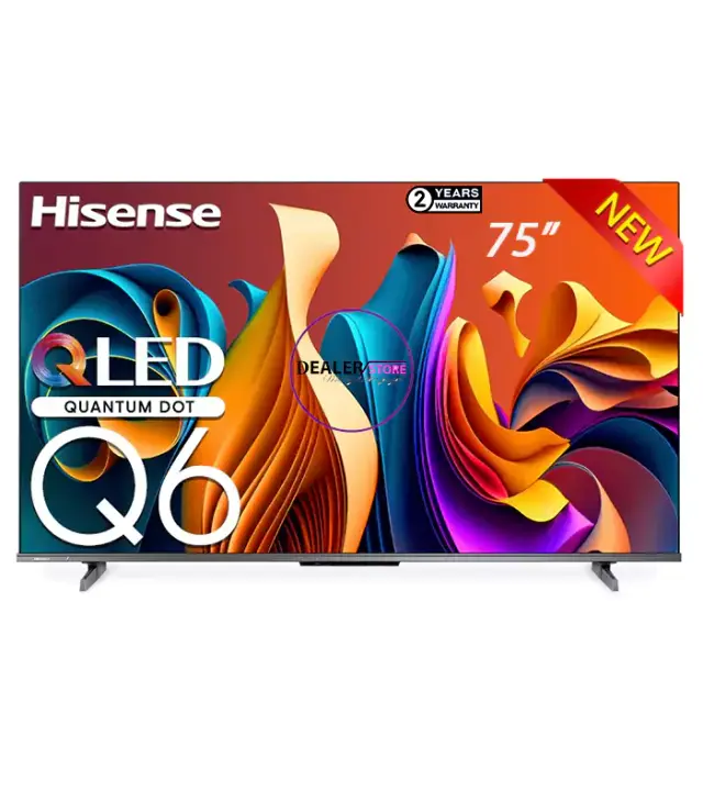 75Q6QFRONT Hisense 75 Smart Mini-LED U7 Series 144Hz Processor Smart TV – 75 Inch ULED - Image 1