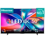 Hisense 50 Inch QLED Smart 4K UHD Frameless TV – Q6 Series