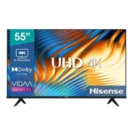 Hisense 55 Inch Smart 4K UHD Frameless TV – A7 Series