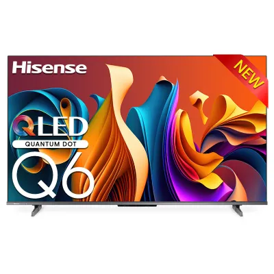 Hisense-Q6N-Smart-TV-WBG-1 Hisense 75 Inch QLED 4K Smart Frameless TV – Q6 Series - Image 1