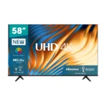 Hisense 58 smart 4k Frameless (A6 Series)