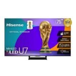 Hisense 75 Smart UHD 4K ULED Mini-LED U7 Series 165Hz Processor Smart TV